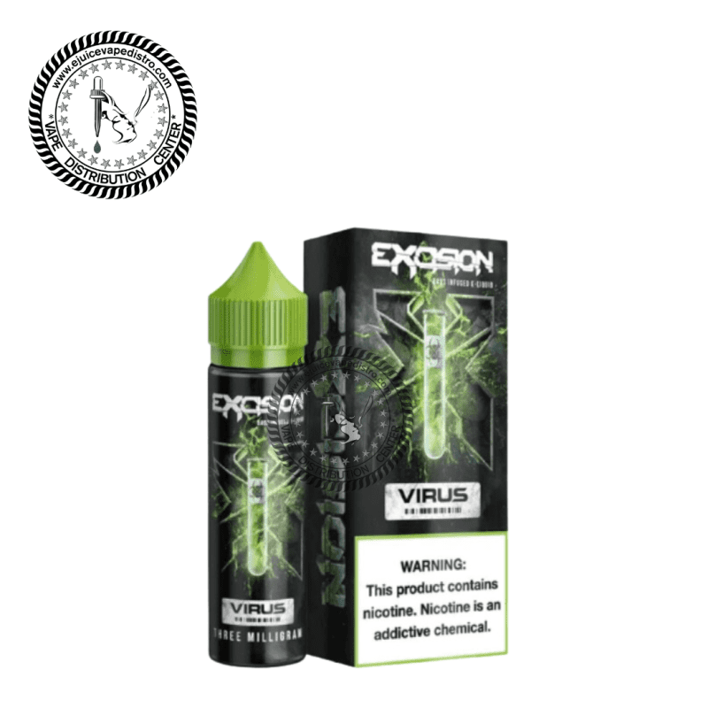 e juice vape distro virus by excision 60ml alt zero e liquid 39253176582392