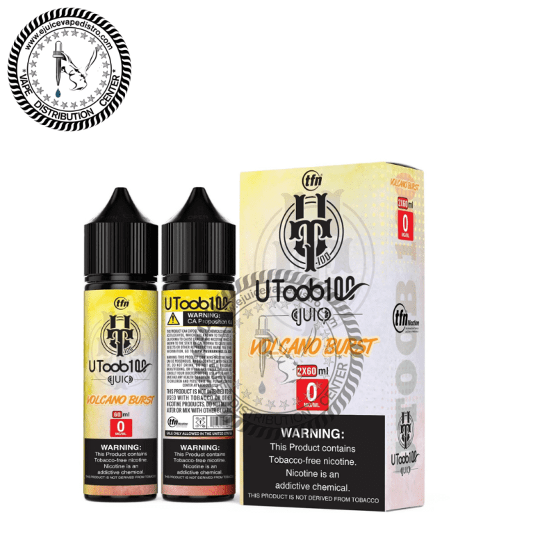 e juice vape distro volcano burst by u toob 100 ejuice 2x60ml 120ml u toob100 e liquid 39262178377976