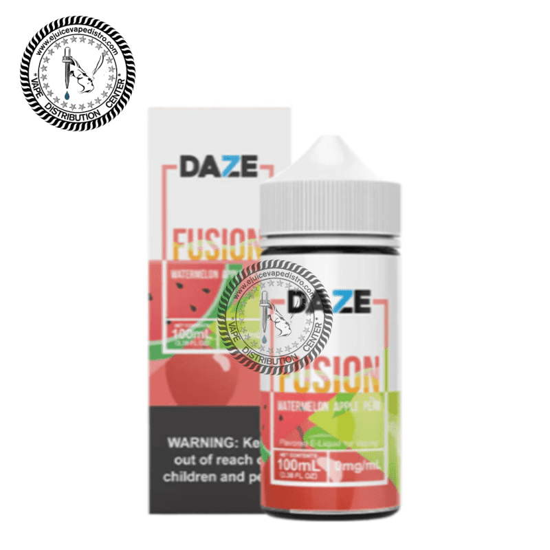 e juice vape distro watermelon apple pear by 7 daze fusion 100ml 7 daze e liquid 39289737412856