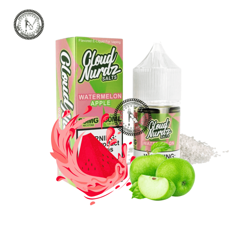 e juice vape distro watermelon apple salt by cloud nurdz salt 30ml cloud nurdz e liquid 39280809181432