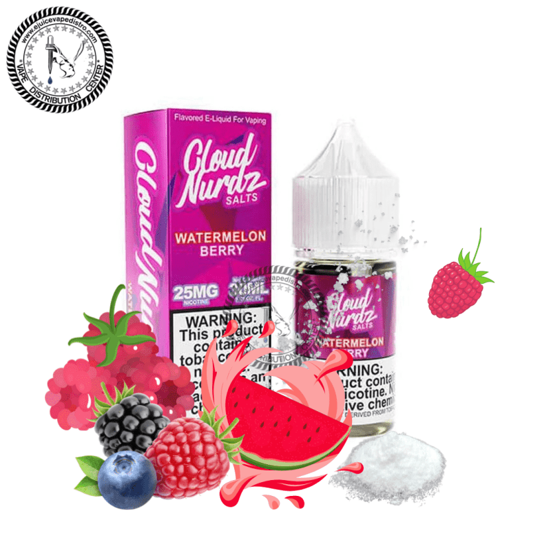 e juice vape distro watermelon berry salt by cloud nurdz salt 30ml cloud nurdz e liquid 39255536173304