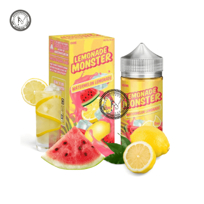 e juice vape distro watermelon lemonade by lemonade monster 100ml jam monster e liquid 39288866799864