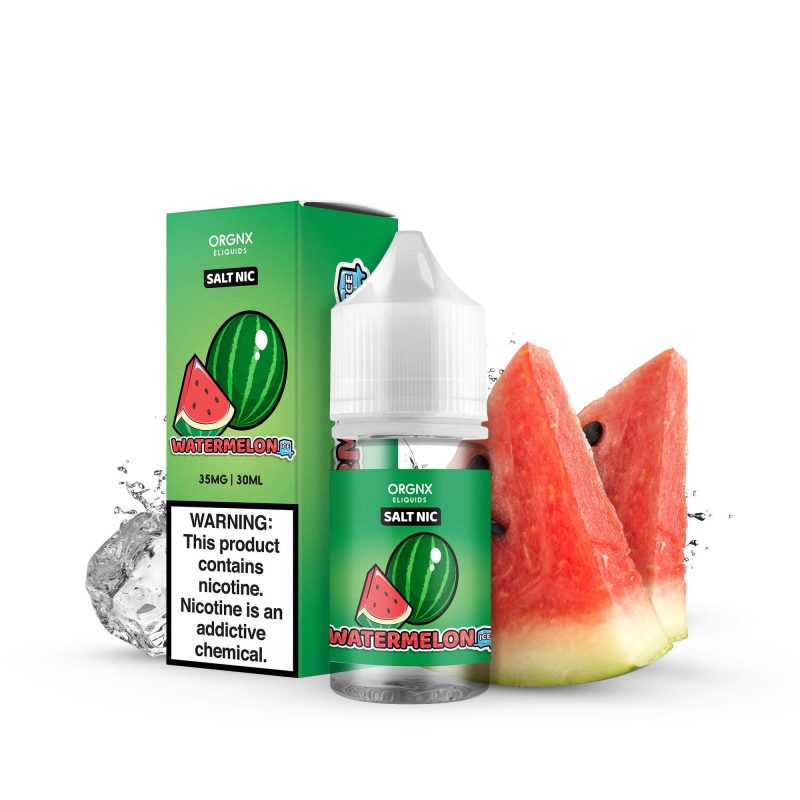 e juice vape distro watermelon salt ice by orgnx salt nic 30ml orgnx e liquids e liquid 12257155580022