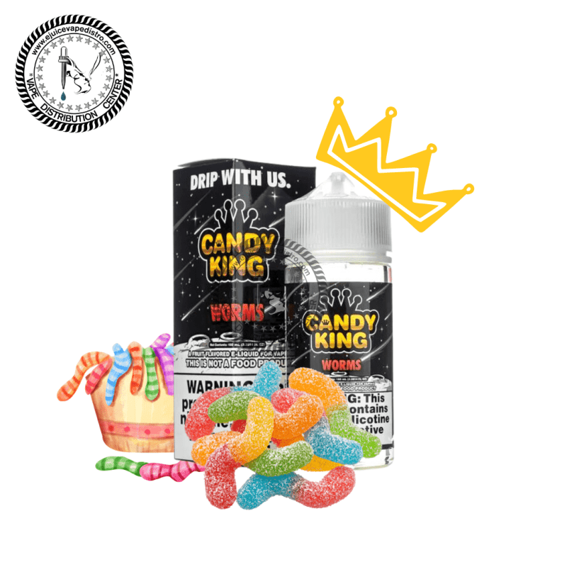 e juice vape distro worms by candy king 100ml drip more e liquid 39251944472824